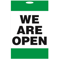 A-Frame Sign - We Are Open